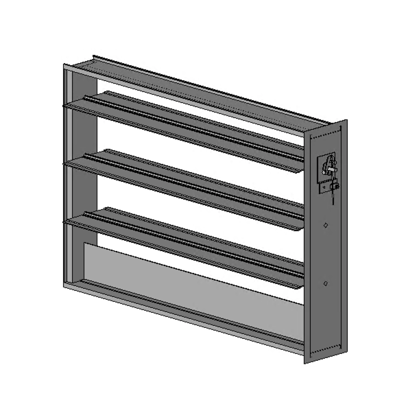 Rectangular Damper and Controllers