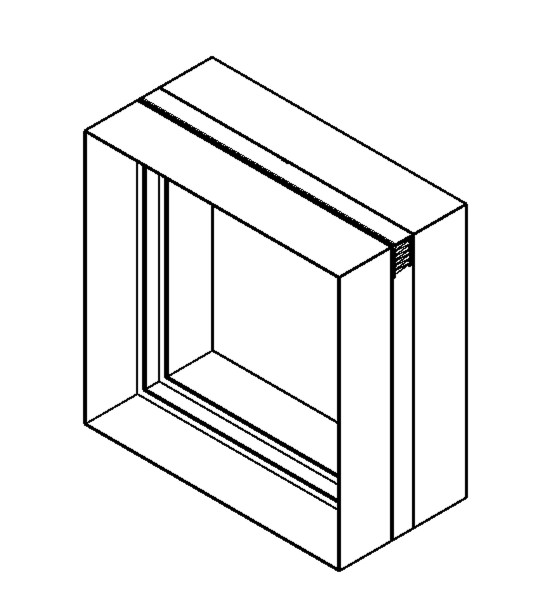 Curtain Fire Damper - 1-1/2 & 3 Hour - Static - Integral Sleeve