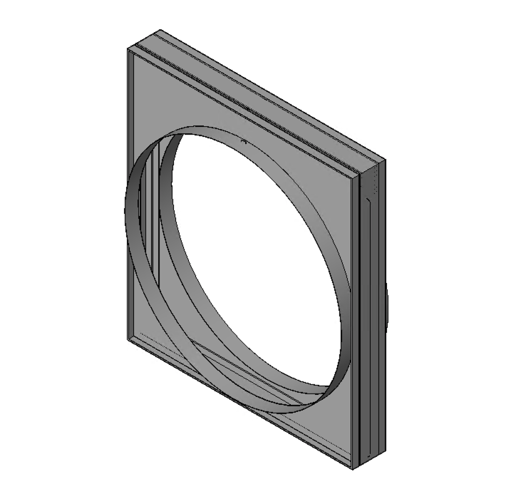 Curtain Fire Damper - 1-1/2 & 3 Hour - Dynamic or Static - Optional Sleeve - Round, Oval & Rectangular Transitions Optional