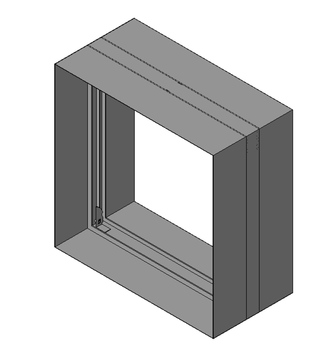 Curtain Fire Damper - 1-1/2 & 3 Hour - Dynamic or Static - Integral Sleeve