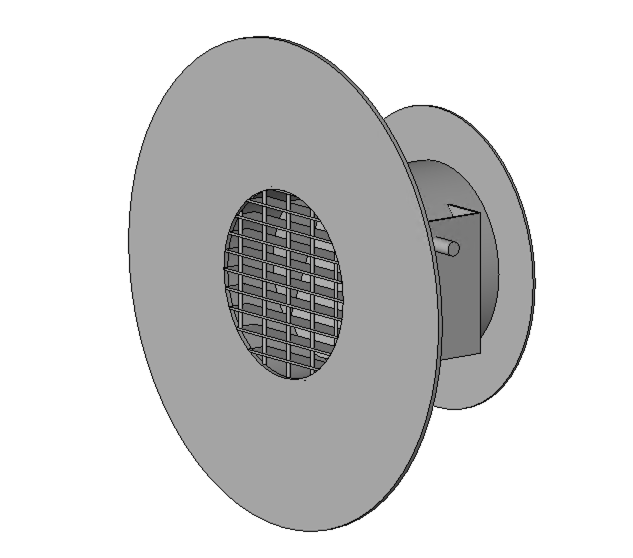 Round Blast Damper