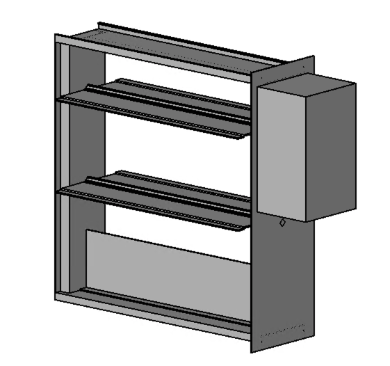 Mass Bypass System w/ Rectangular Damper