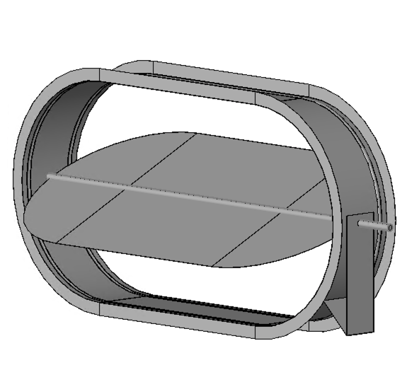 Oval Damper Flanged up to 5