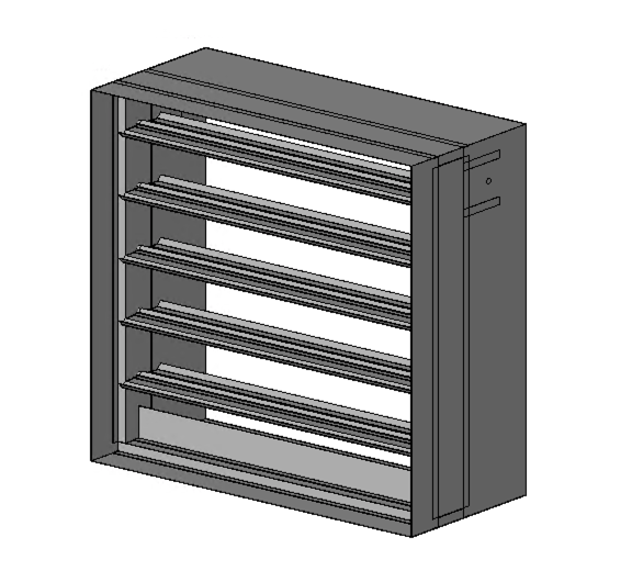 Low Leakage Smoke Damper