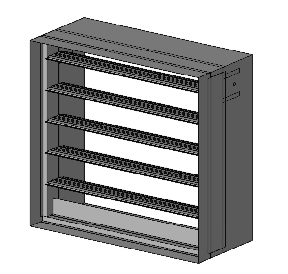 Low Leakage Smoke Damper